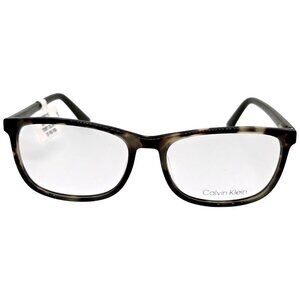 Calvin Klein CK20511G Tortoise Olive Rectangular Eyeglass Frame 57-18-150